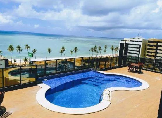 Quarto E Sala Vista Mar Na Jatiuca Edf Portville III Maceió Exteriér fotografie